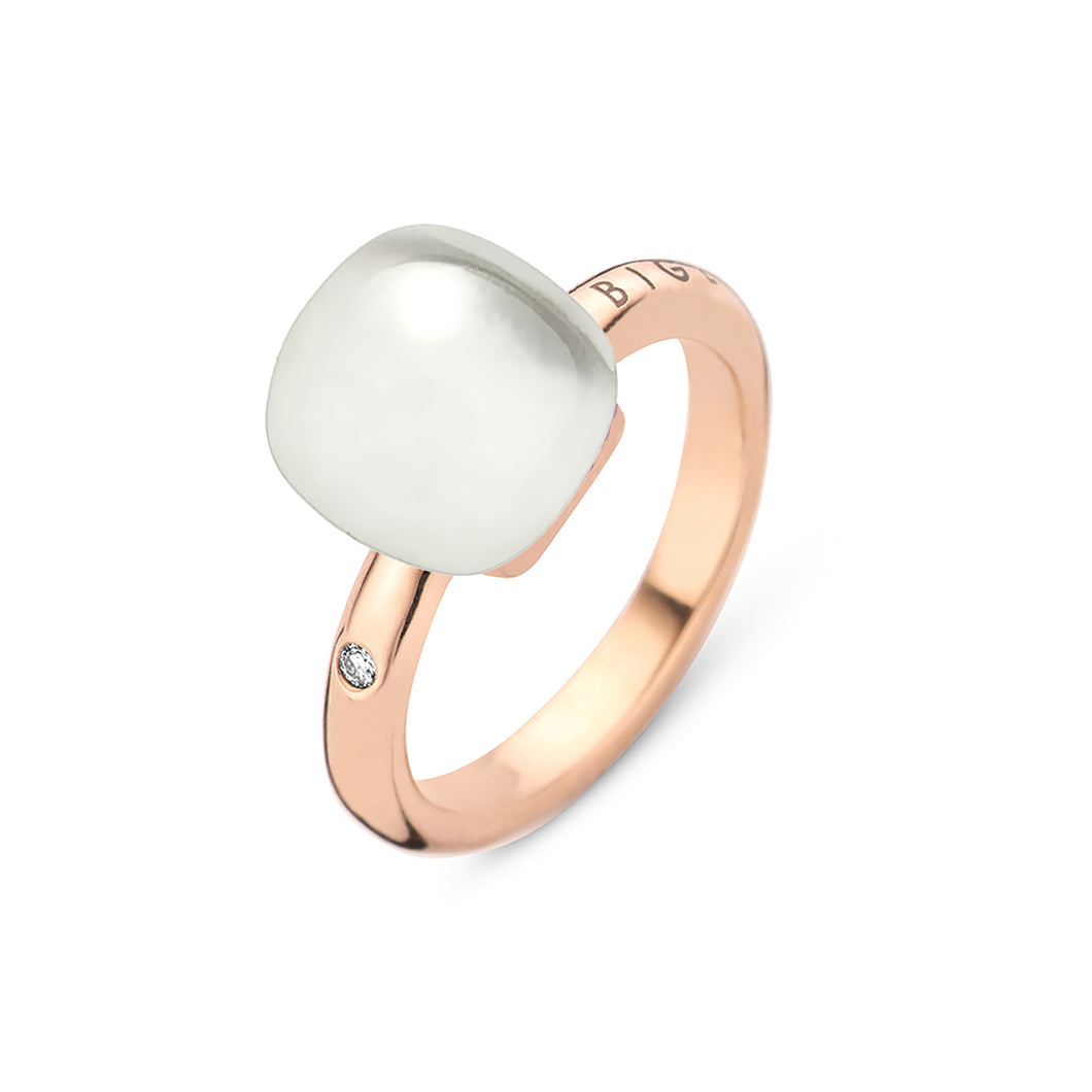 Mini Sweety Ring 750 Rosegold 20R88Rcrmp Crystal Clear White